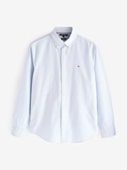 Tommy Hilfiger Blue Heritage Oxford Shirt - Image 1 of 5