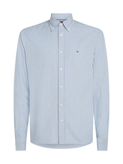 Tommy Hilfiger Blue Heritage Oxford Shirt - Image 2 of 5