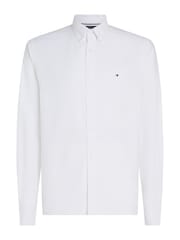 Tommy Hilfiger White Solid Heritage Oxford Shirt - Image 1 of 1