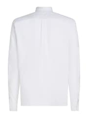 Tommy Hilfiger White Solid Heritage Oxford Shirt - Image 2 of 4