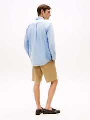 Tommy Hilfiger Blue Solid Heritage Oxford Shirt - Image 2 of 8