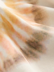 Stone Tie Dye Smile Relaxed Fit Short Sleeve Graphic Print T-Shirt (3-16yrs) - Image 6 of 7
