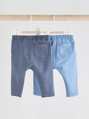 Blue Baby Leggings 2 Pack - Image 4 of 9