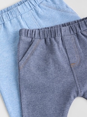 Blue Baby Leggings 2 Pack - Image 7 of 9