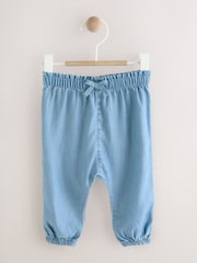 Blue Denim Tencel Baby Trousers - Image 1 of 5