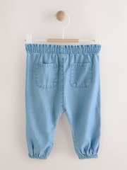 Blue Denim Tencel Baby Trousers - Image 2 of 5