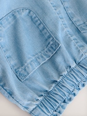 Blue Denim Tencel Baby Trousers - Image 4 of 5