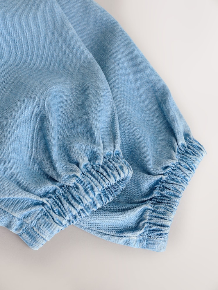 Blue Denim Tencel Baby Trousers - Image 5 of 5