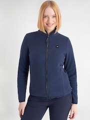 Синий - Флисовый топ на молнии Calvin Klein Golf Alvardo - Image 1 of 9