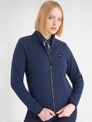 Синий - Флисовый топ на молнии Calvin Klein Golf Alvardo - Image 3 of 9