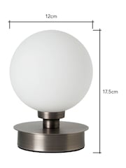 BHS Set of 2 Claude Touch Table Lamps - Image 4 of 6