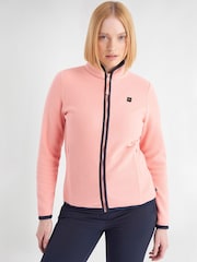 Оранжевый - Флисовый топ на молнии Calvin Klein Golf Alvardo - Image 1 of 9