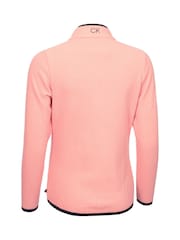 Оранжевый - Флисовый топ на молнии Calvin Klein Golf Alvardo - Image 6 of 9