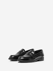 ONLY Black Classic Flat Loafers - Image 1 of 5