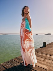 Multi Volume Maxi Dress - Image 2 of 8