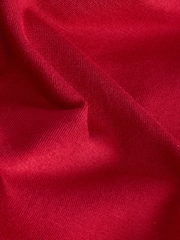 Red Bubble Hem Mini Dress - Image 8 of 8
