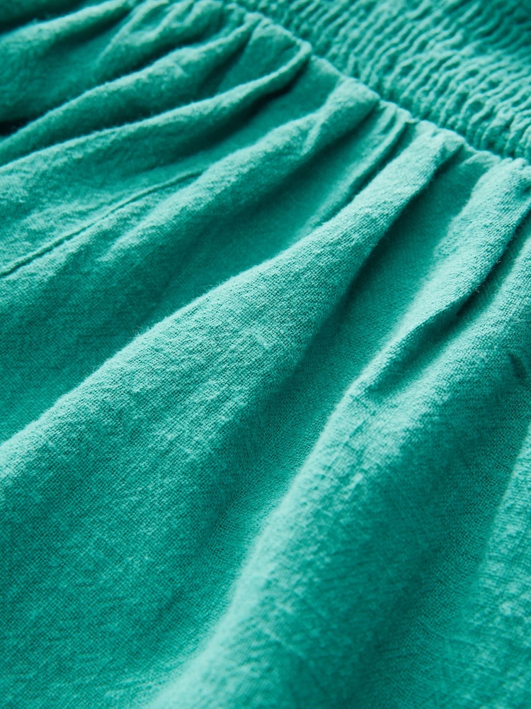 Teal Blue Long Sleeve Playsuit - Image 10 of 10