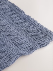 Blue Wash Bandeau Shirred Playsuit - Image 8 of 9