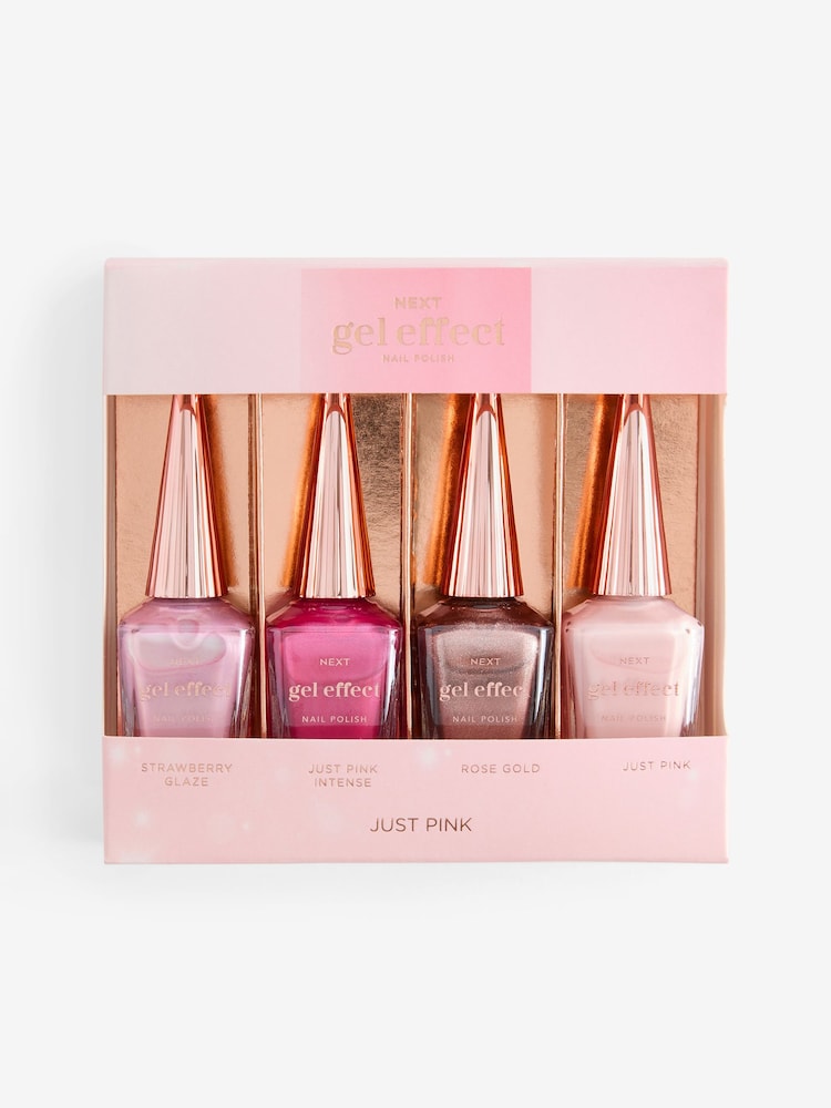 Set of 4 Gel Effect Nail Polish Gift Set - Image 1 of 3