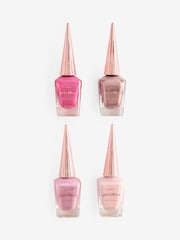 Set of 4 Gel Effect Nail Polish Gift Set - Image 3 of 3