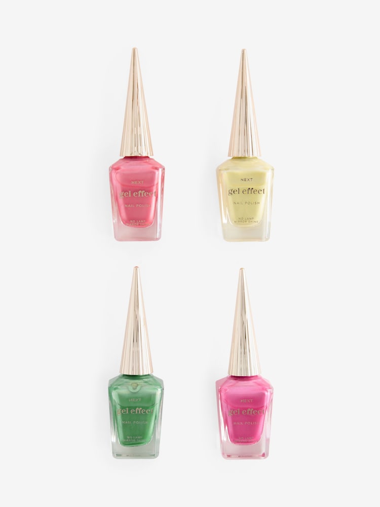 Set of 4 Gel Effect Nail Polish Gift Set - Image 3 of 3