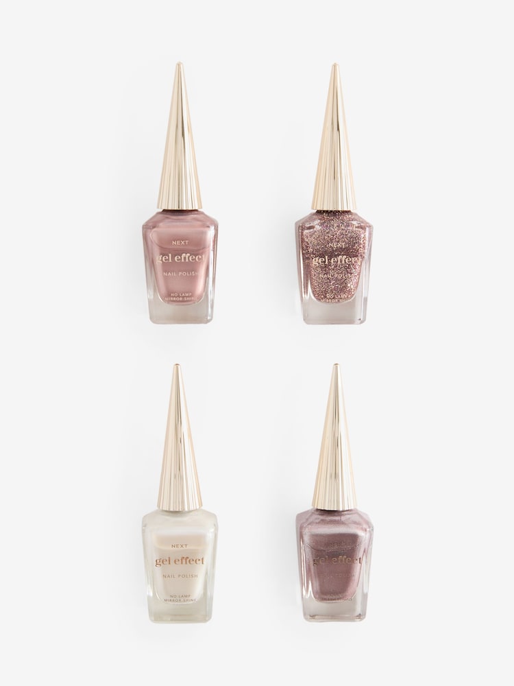 Set of 4 Gel Effect Nail Polish Gift Set - Image 3 of 3