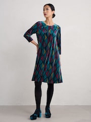 Seasalt Cornwall Dark Jade Mahonia Dress - Image 1 of 5