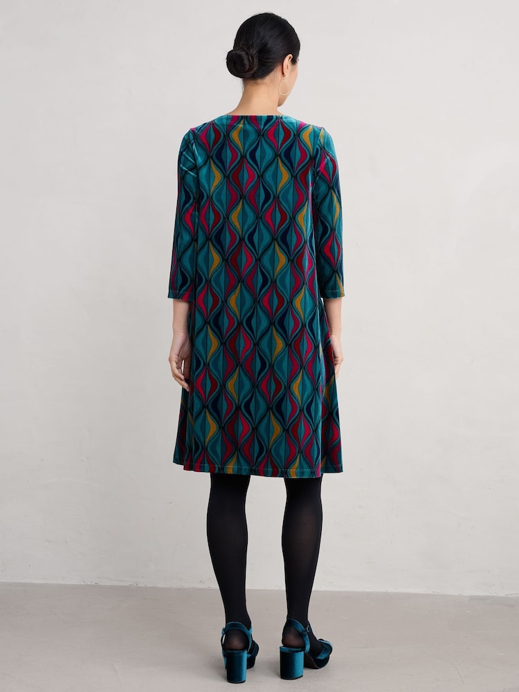 Seasalt Cornwall Dark Jade Mahonia Dress - Image 2 of 5