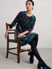 Seasalt Cornwall Dark Jade Mahonia Dress - Image 3 of 5