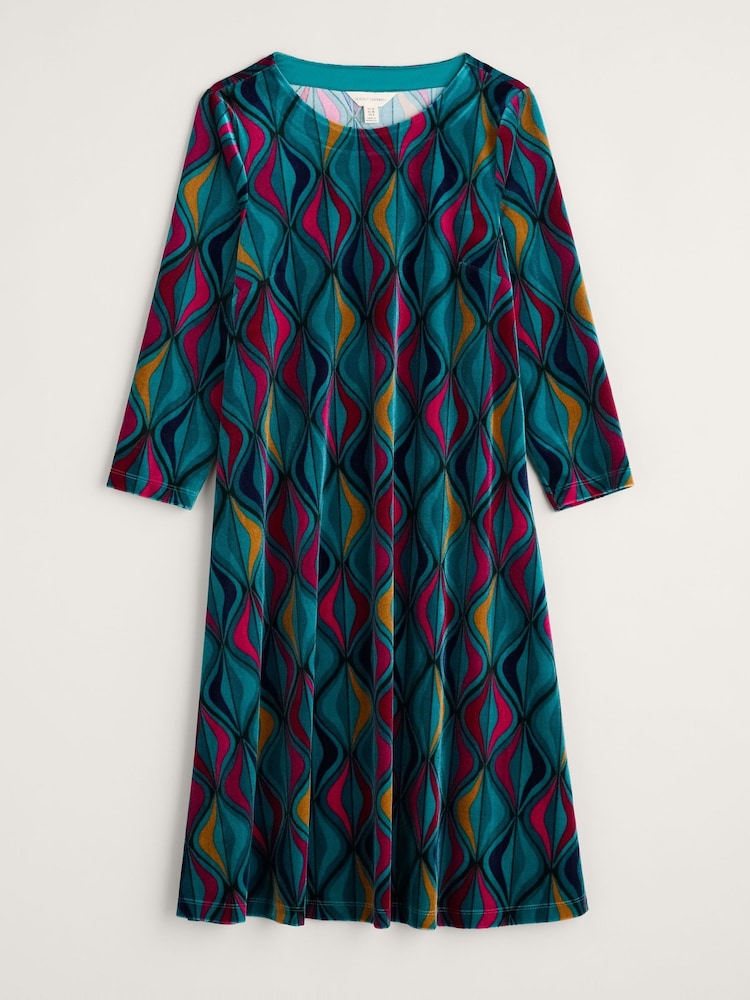 Seasalt Cornwall Dark Jade Mahonia Dress - Image 5 of 5