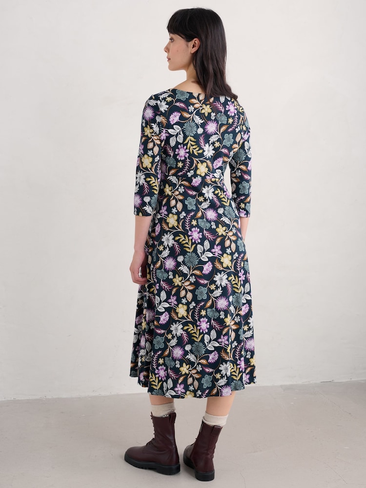 Seasalt Cornwall – Secret Cove – Midikleid mit 3/4-Ärmeln - Bild 2 von 5