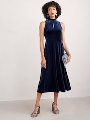 Seasalt Cornwall Blue Ivy Trail Dress - Image 1 of 5
