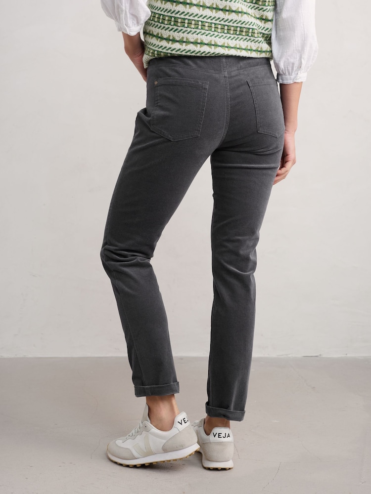 Seasalt Cornwall Grey Tall Lamledra Trousers - Image 2 of 5