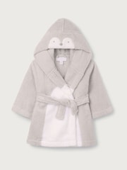 The White Company Grey Snowy Penguin Robe - Image 3 of 4