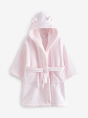 Rosa - The White Company Hydro 100% Cotton Robe With Ears - Imagen 1 de 1