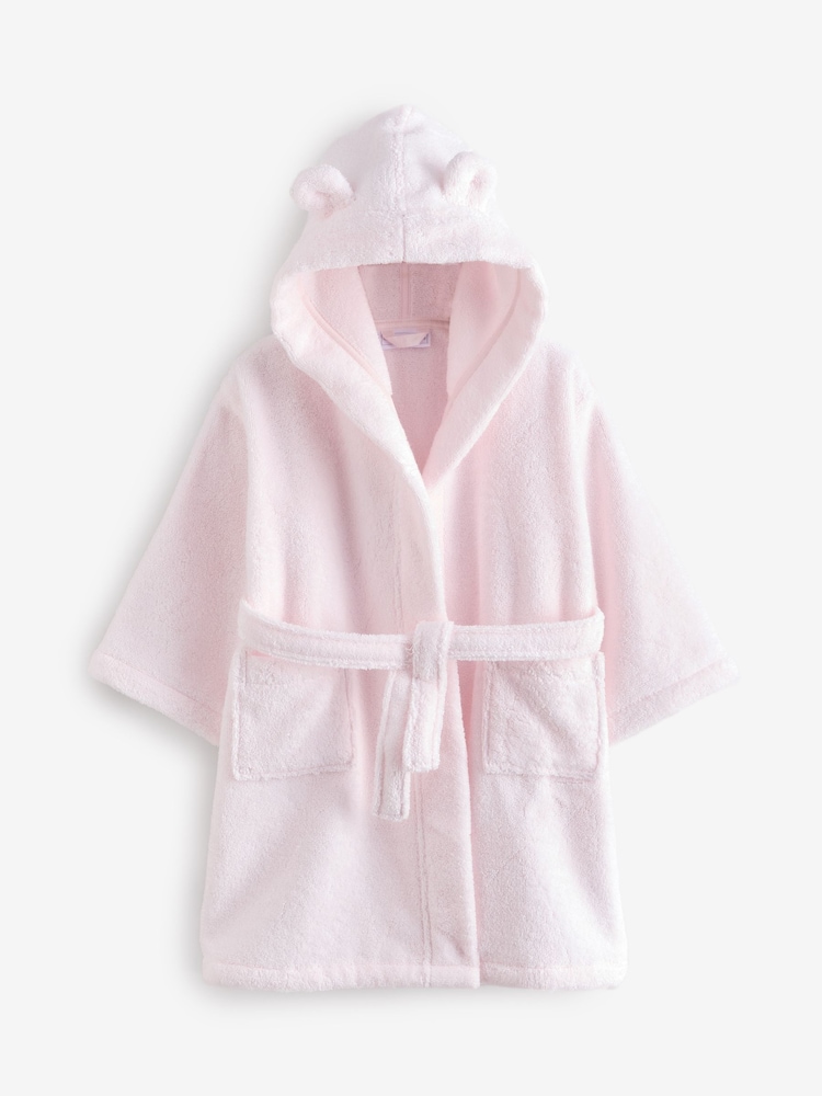 Rosa - The White Company Hydro 100% Cotton Robe With Ears - Imagen 1 de 1