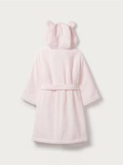 The White Company Pink Hydro Cotton Robe with Ears - Image 2 of 2