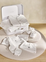 The White Company Bringing Home Baby 100% Cotton White Gift Set - Image 2 of 3