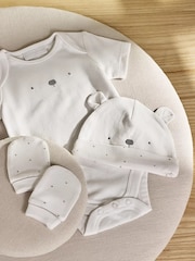 The White Company Bringing Home Baby 100% Cotton White Gift Set - Image 3 of 3