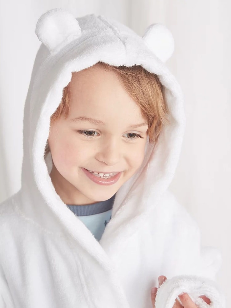 The White Company Hydro 100% Cotton Robe With Ears - Image 2 of 4
