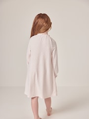 The White Company Pink Jingles Polka Dot Nightie - Image 2 of 6