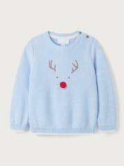 The White Company Blue Jingles Jumper - Image 4 of 5