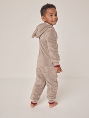 The White Company Relaxed Fit Natural Jingles Snuggle All-In-One - Image 2 of 6