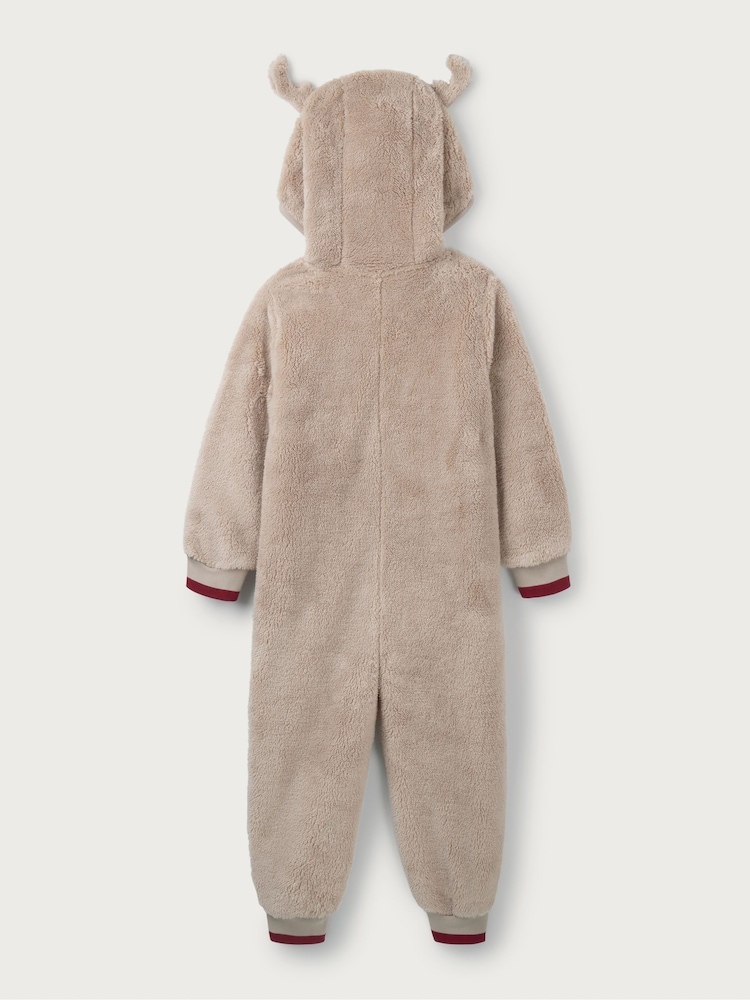 The White Company Relaxed Fit Natural Jingles Snuggle All-In-One - Image 6 of 6