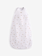 The White Company Woodland Embroidered  2.5Tog White Sleeping Bag - Image 1 of 1