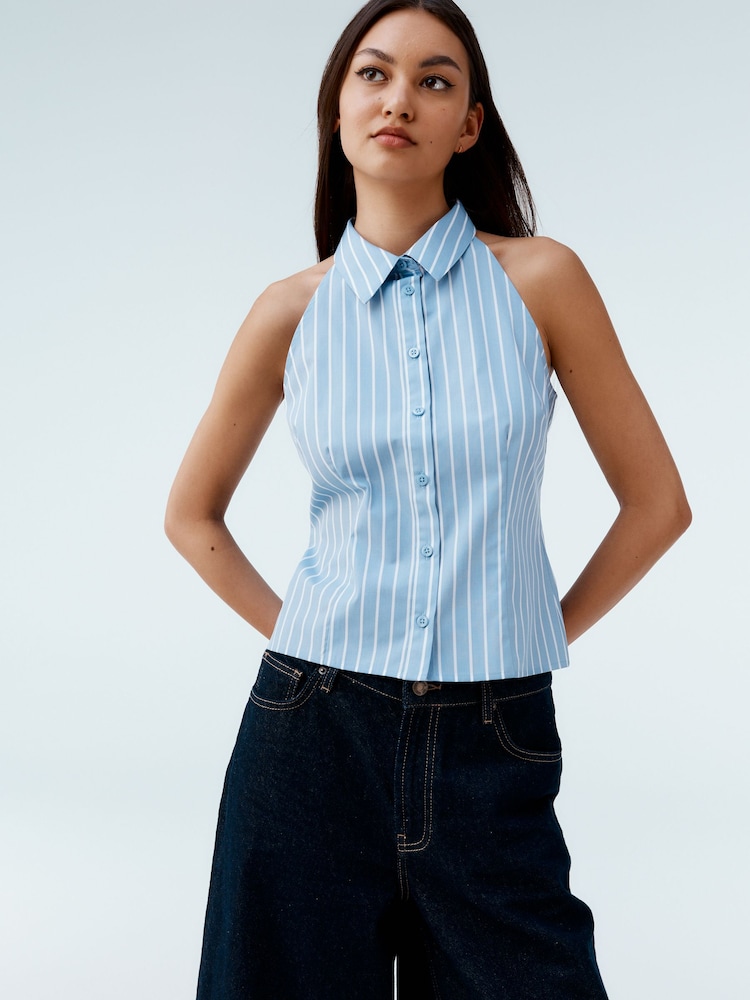 Rinse Longline Jort Denim Shorts - Image 3 of 7