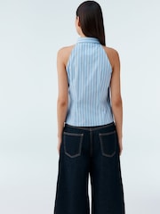 Rinse Longline Jort Denim Shorts - Image 4 of 7