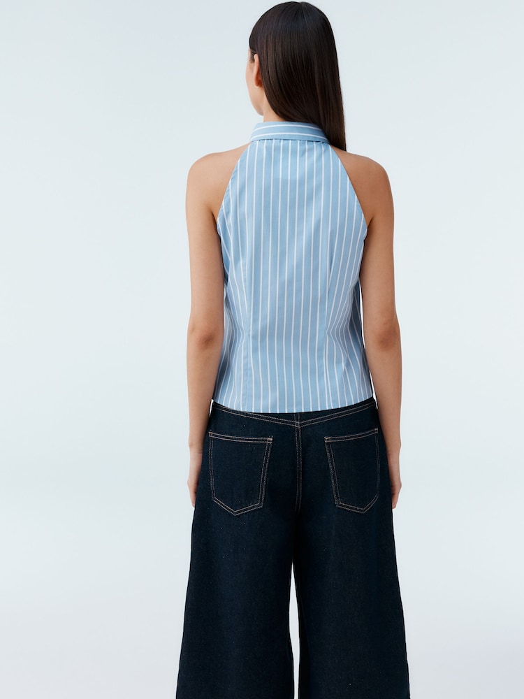 Rinse Longline Jort Denim Shorts - Image 4 of 7