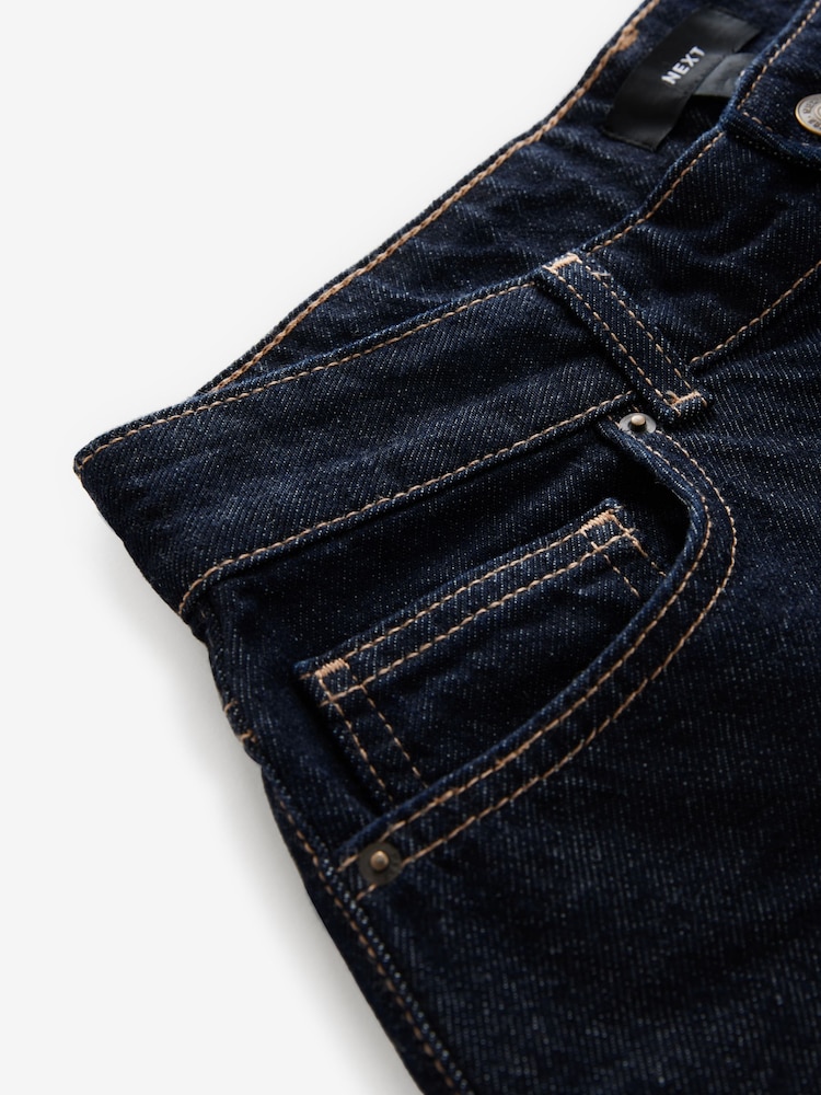 Rinse Longline Jort Denim Shorts - Image 6 of 7