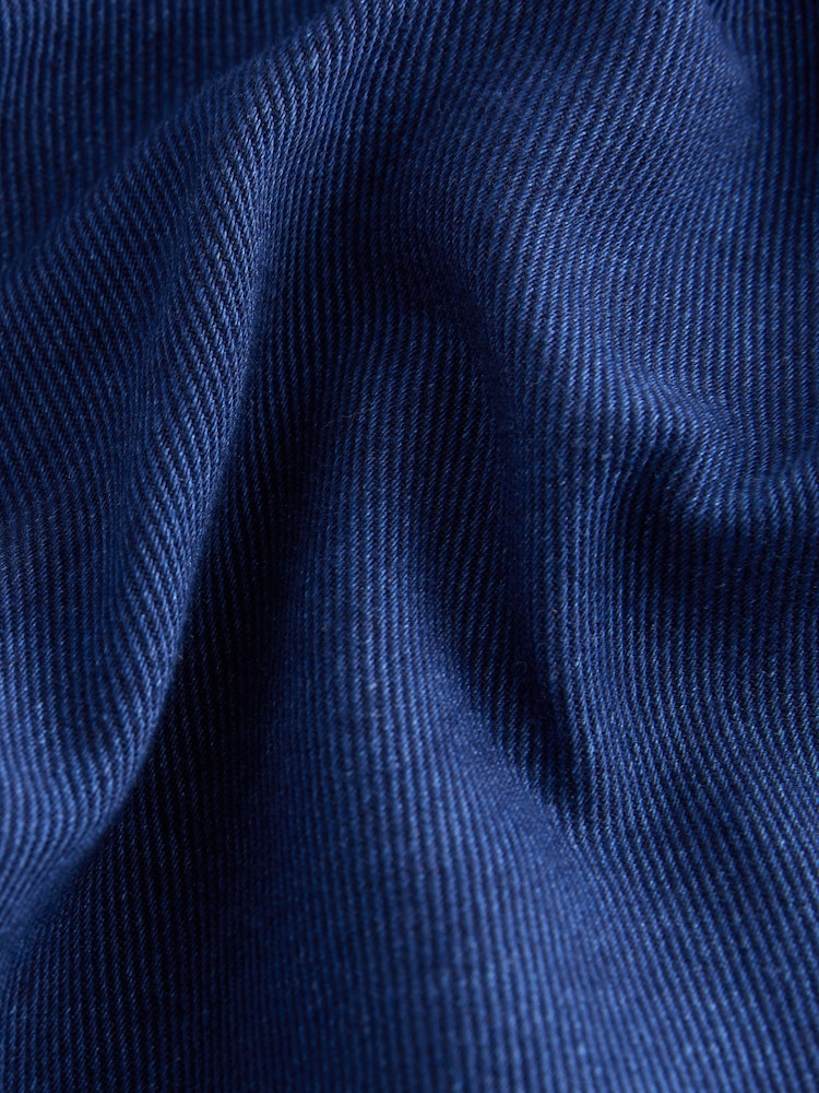 Dark Blue Lightweight Pull on 100% Cotton Shorts - Image 6 of 7